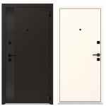 ALUMINIJA durvis BOSTON 6066 šokolade/ziloņkauls